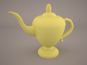 antique teapot 3D Model