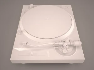 turntable vestax guber 3D Model