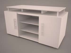 firmus entertainment console 3D Model