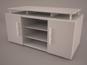 firmus entertainment console 3D Model