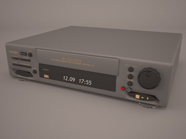 car stereo panasonic 3D Model .c4d .max .obj .3ds .fbx .stl .blend 
