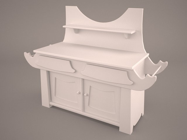 concept bathroom furniture Modelo 3D .c4d .max .obj .3ds .fbx .stl .blend 
