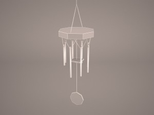 wind chime 3D-Modell