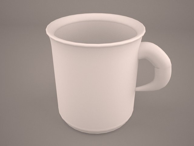 coffee mug Model 3D .c4d .max .obj .3ds .fbx .stl .blend 