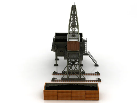 Industrial Machine 3D Model