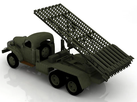Katyusha BM 13 3D Model