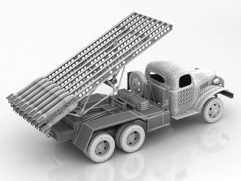 Katyusha BM 13 3D Model