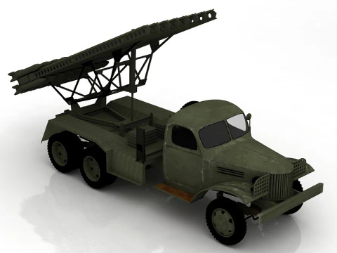 Katyusha BM 13 3D Model