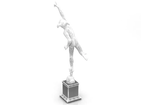 Mercury Statue 3D Model