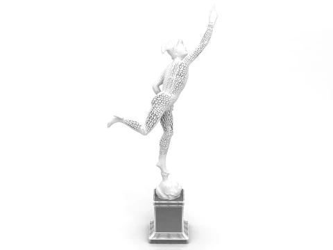 Mercury Statue 3D Model
