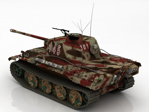 Panzer A Tank 3D Model