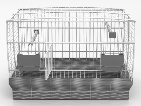 Bird Cage 3D Model
