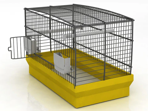 Bird Cage 3D Model