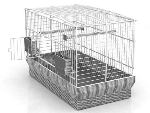 Bird Cage 3D Model