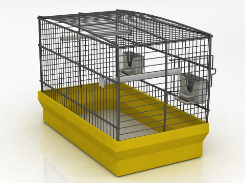 Gabbia per uccelli Modello 3D