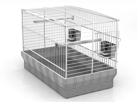 Bird Cage 3D Model