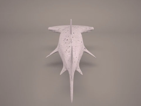 Great Hammerhead Shark 3D Model