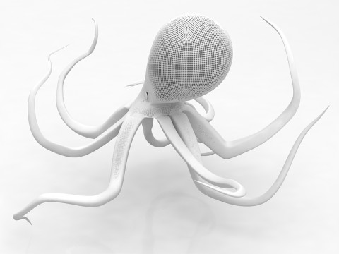Ośmiornica Model 3D
