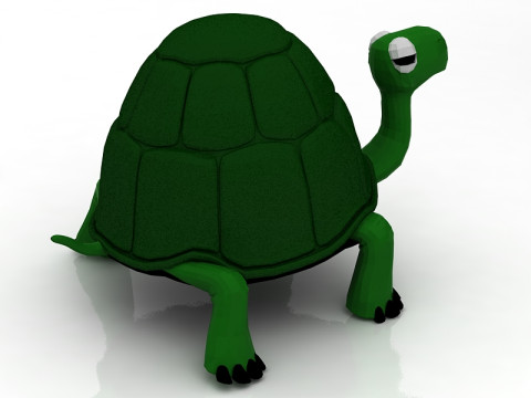 龟 3D 模型
