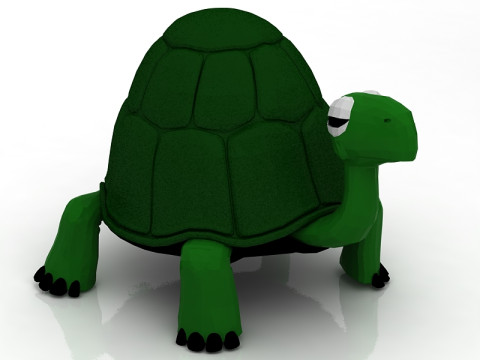 龟 3D 模型