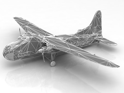 Bristol Blenheim 3D Model