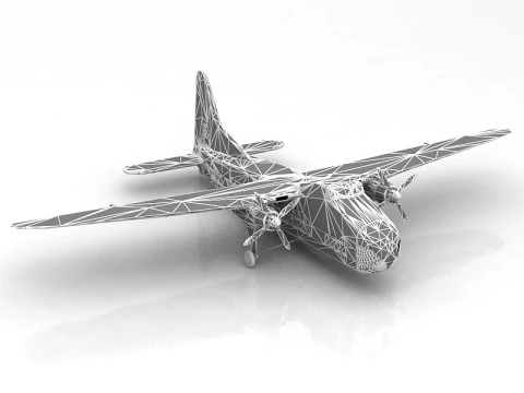 Bristol Blenheim 3D Model