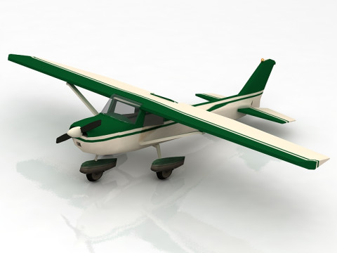 Cessna 172RG Cutlass V08 3D Model