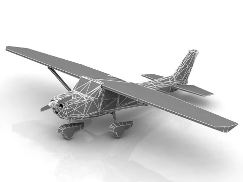 Cessna 172RG Cutlass V08 3D Model