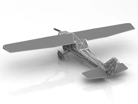Cessna 172RG Cutlass V08 3D Model