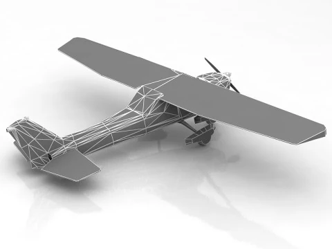 Cessna 172RG Cutlass V08 3D Model