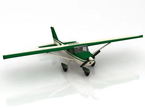 Cessna 172RG Cutlass V08 3D Model