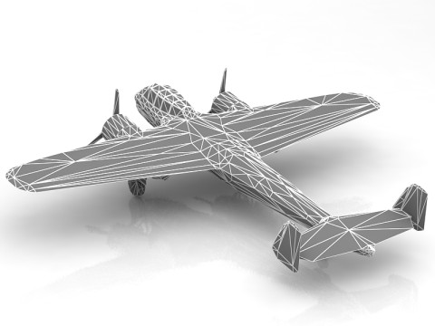 Dornier Do 17 Modelo 3D