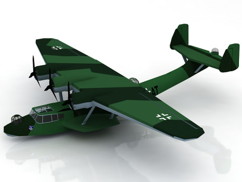 Dornier Do 24 3D Model