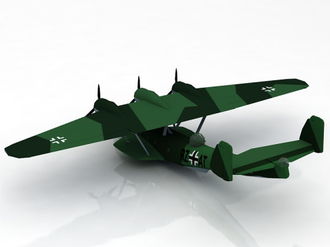 Dornier Do 24 3D Modell