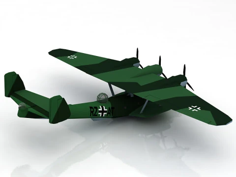 Дорнье До 24 3D Модель