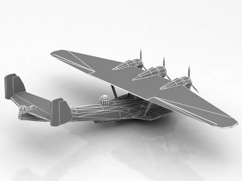 Дорнье До 24 3D Модель