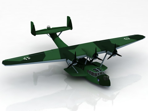 Dornier Do 24 3D Modell