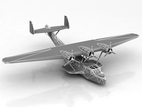 Дорнье До 24 3D Модель