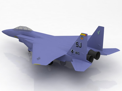 F15EストライクイーグルLW 3Dモデル