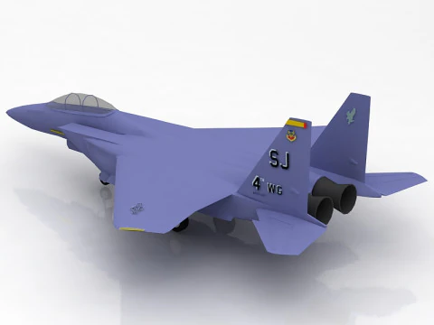 F15EStrikeEagleLW 3D Model