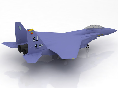 F15EストライクイーグルLW 3Dモデル