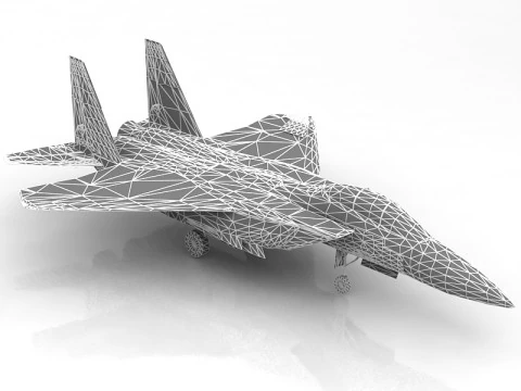 F15EStrikeEagleLW 3D Model