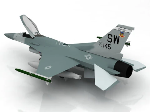 F-16 3D Model