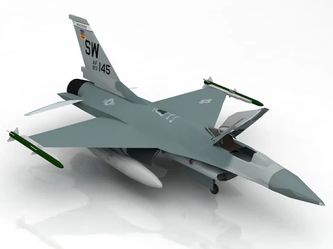 F-16 3D Model