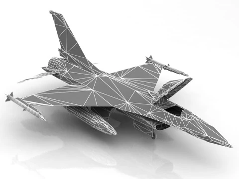 F-16 3D Model