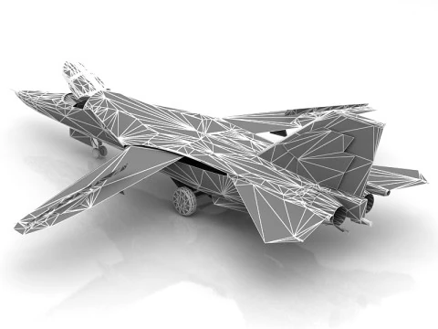 General Dynamics F-111 Aardvark 3D Model