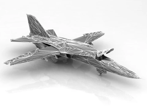 General Dynamics F-111 Aardvark 3D Model