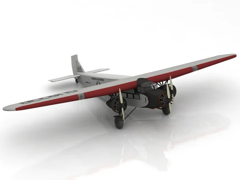 FA5 E Tigger II Fighter Aircraft 3D Model