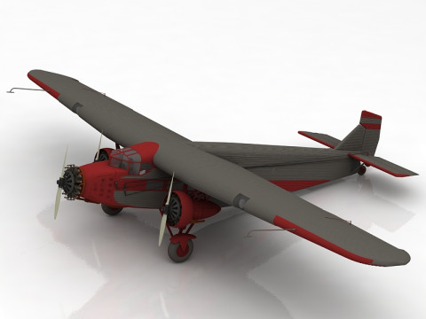 FA5 E Tigger II gevechtsvliegtuig 3D Model