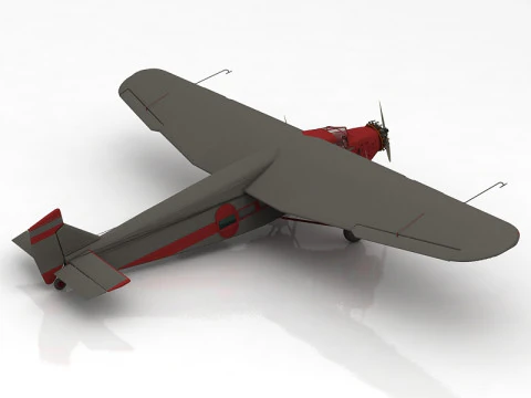 FA5 E Tigger II Fighter Aircraft 3D Model